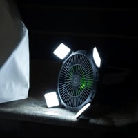 قوي مروحة متعددة الوظائف مع اضاءة - FLOW