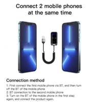 يسيدو محول صوت لاسلكي وaux للسيارة-YAU32