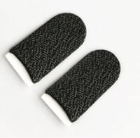 قماش اصابع لعبة ببجي-اسود