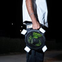 قوي مروحة متعددة الوظائف مع اضاءة - FLOW