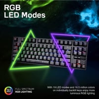 فيرتوكس فيرتوبرو-80 لوحة مفاتيح العاب سلكية ولاسلك...