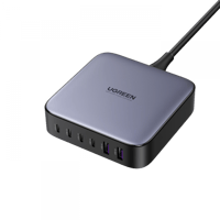 يوجرين شاحن مكتبي 4 منافذ PD وبمنفذين USB بتقنية G...