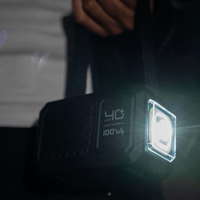 قوي بيست مولد طاقة 100 واط مع ضوء فلاش ليد - BEAST...