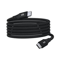 زندور كيبل شحن مغناطيسي تايب سي طرفين 1 متر اسود -...