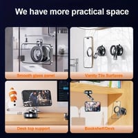 حامل جوال للسيارة والمكتب مغناطيسي ماج سيف قابل لل...