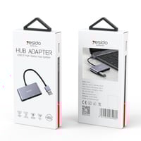 يسيدو محولة يو اس ابي الى 4 مداخل يو اس بي-HB12