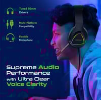 فيرتوكس مجموعة ألعاب 4 في 1 ، سماعة رأس LED مرنة م...