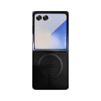 اتش دي دي كفر سامسونج فليب 7 جلد مع ماج سيف بارز -...