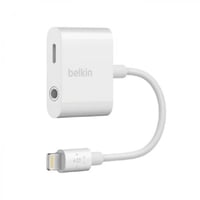 بيلكن وصلة لايتنينج منفذين للسماعة والشاحن لون ابي...