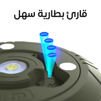 لمبة رحلات LED متعددة الوظائف مع عقد لمبات لون كري...