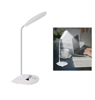 لمبة قراءة متنقلة باضاءة مرنة وصديقة للعين مصباح ل...