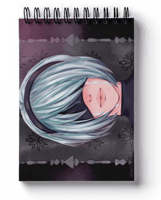 كراسة فتاة باكية