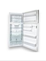 ثلاجة سوبر كلاسيك بابين 580 لتر 20.5 قدم أبيض انفر...