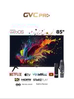 شاشة جي في سي برو 85 بوصة سمارت 4K UHD بنظام webOS...