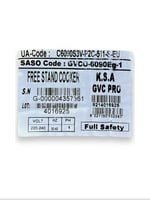 فرن غاز جي في سي برو - 60*90 سم - 5 عيون - موديل G...