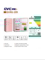 ثلاجة كلاسيك بابين تصميم عصري بنكي – موديل GVRG-19...