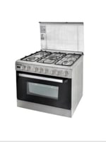 فرن غاز جي في سي برو - 60*90 سم - 5 عيون - موديل G...