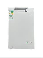 فريزر أفقي جي في سي برو ، 100 لتر ، 3.5 قدم - GVFZ...