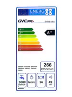 غسالة صحون جي في سي برو , سلفر , 6 برامج GVDS-1501