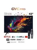 شاشة جي في سي برو 4K,WebOs سمارت 43 بوصة, 43GW6100