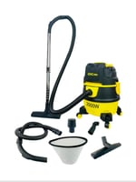 مكنسة برميل رطب وجاف جي في سي برو بلاستيك 15 لتر -...