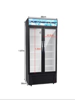 ثلاجة عرض بابين جستنغ هاوس 618 لتر - JSSW-699