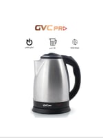 غلاية ماء كهربائية جي في سي برو ستيل 1.8 لتر – مود...