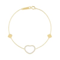 أسورة سلسلة ذهب عيار 18 قيراط مزينة بالأحجار الملو...