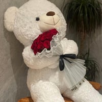 باقه ورد مع دبدوب