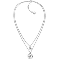 سلسال نسائي من الستانلس ستيل من تومي هيلفيجر