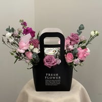 كوب كيك مع ورد