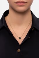 سلسال توري بورش ذهبي حلقه سوداء