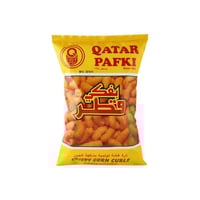 بفكي قطر شيبس ذرة هشة لولبية بنكهة الجبن - 25 جرام