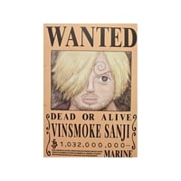 بوستر أنمي ون بيس المطلوب سانجي