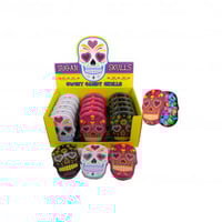 علبة حديد جمجمة حلاوة صلبة - علبة عشوائية