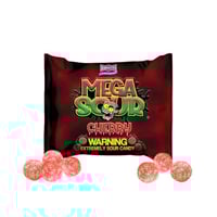 ميجا ساور فروت كاندي حلاوة الزومبي بنكهة الكرز (أح...
