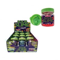 ساور سلايم - حلاوة حامضة - نكهات مختلفة - 100 جرام