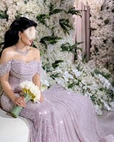 فستان طيف بكلفة سهرة راقي