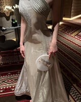 فستان العنود بتصميم سهرة أنيق