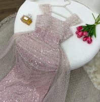 فستان طيف بكلفة سهرة راقي