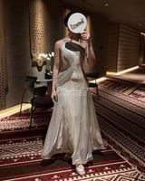 فستان العنود بتصميم سهرة أنيق