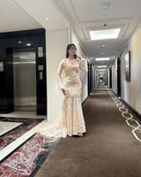 فستان بيج مورد فخم