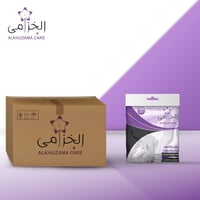 روب أبيض بأكمام للإستخدام مرة واحدة من الخزامى كرت...