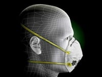 كمامة 3M N95 لحماية مثالية