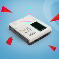 جهاز تخطيط قلب - ECG - 12 Channel Carewell - 112M