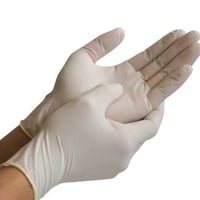 قفازات فحص لاتكس بدون بودرة مقاسات