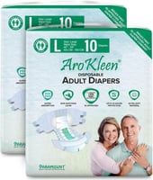 حفاضات باراماونت اركلين للبالغين مع قفل للرائحة وق...