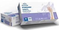 قفازات فحص فينيل INTCO