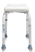 مقعد استحمام بارتفاع قابل للتعديل، خفيف الوزن ومضا...