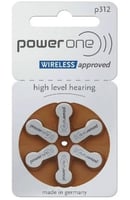 بطارية باور ون 312 لمساعدات السمع